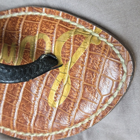 Sam Edelman Black Flat Sandals -size: 6 - Picture 4 of 4